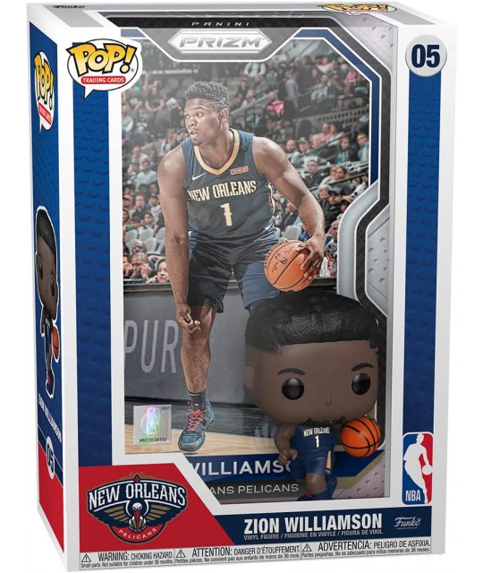 Funko POP! NBA Trading Cards PRIZM Zion Williamson (New Orleans Pelicans)